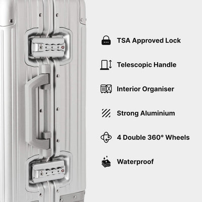 VAULTBAG® Aluminium Suitcase