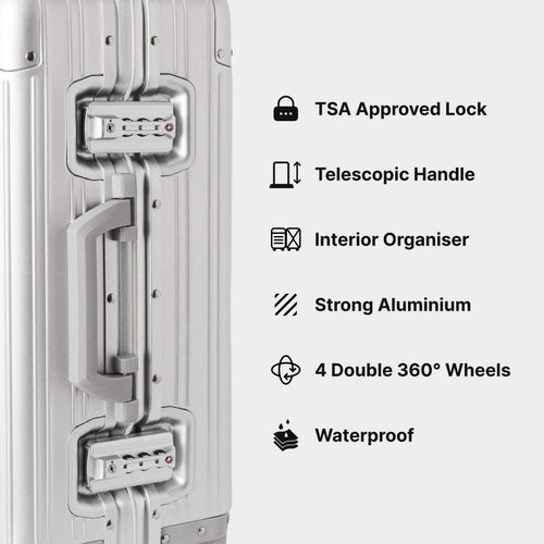VAULTBAG® Aluminium Suitcase
