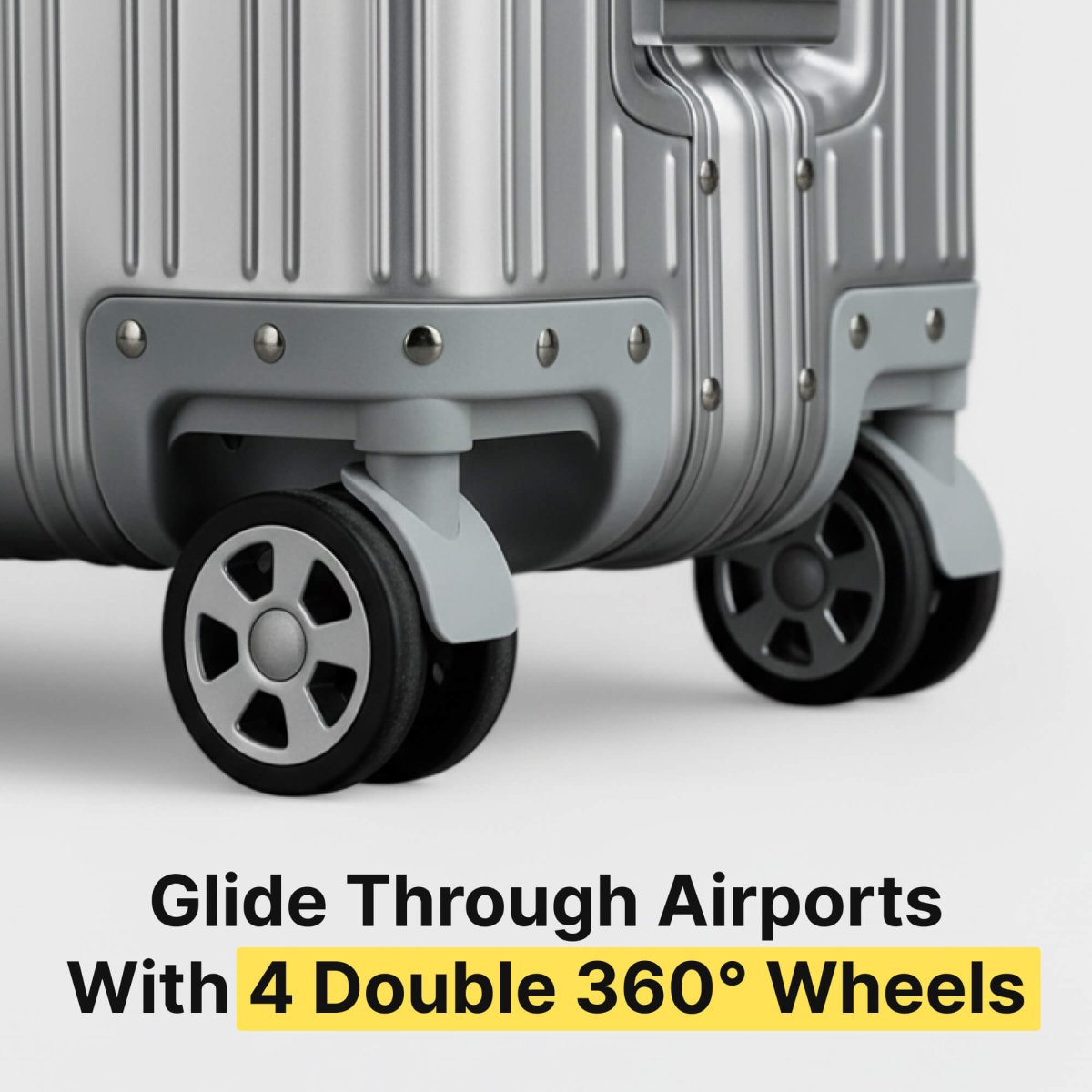 Built for rolling movement