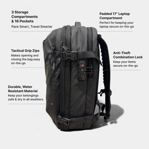 VAULTBAG® Matte Travel Backpack 60L