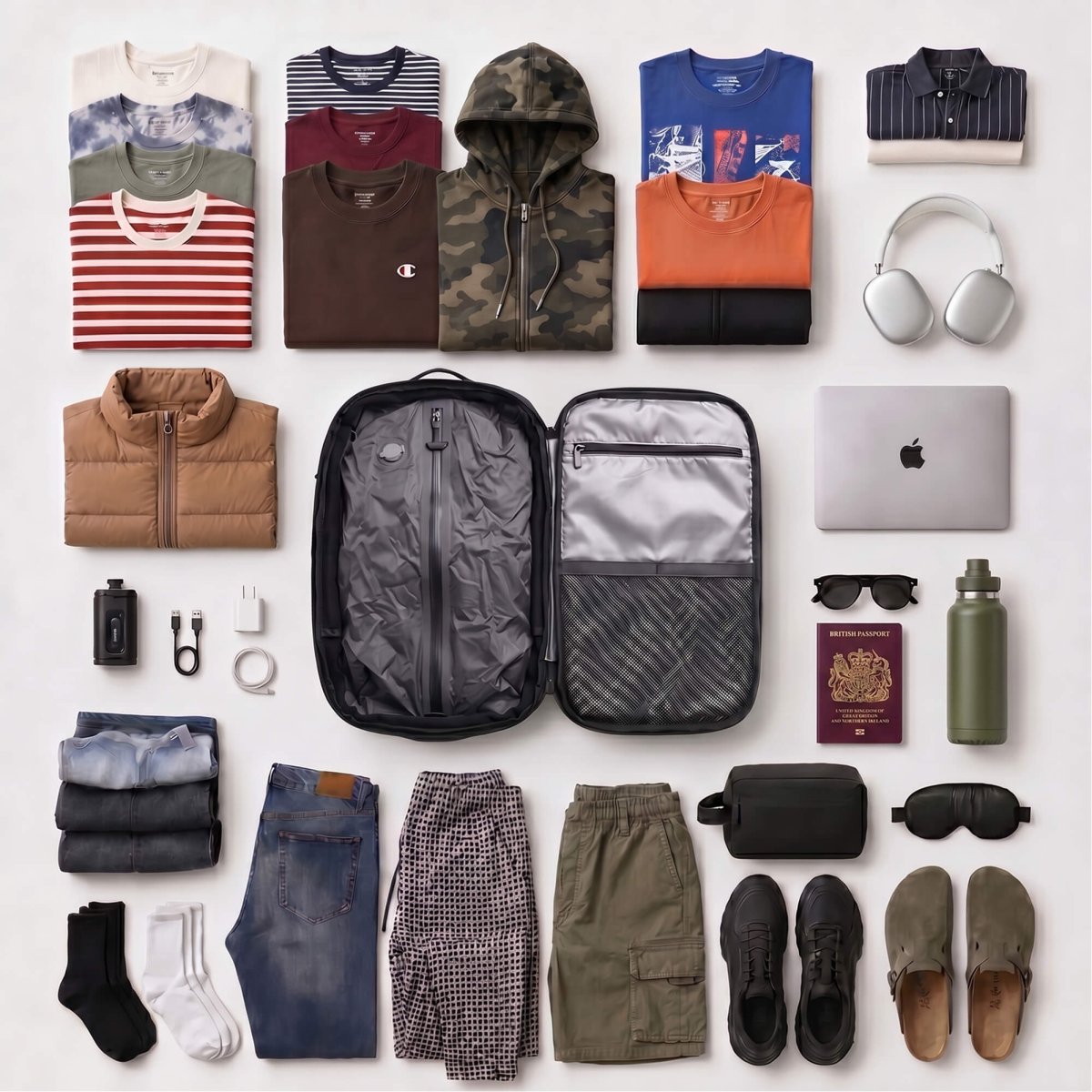 Open access for organized packing