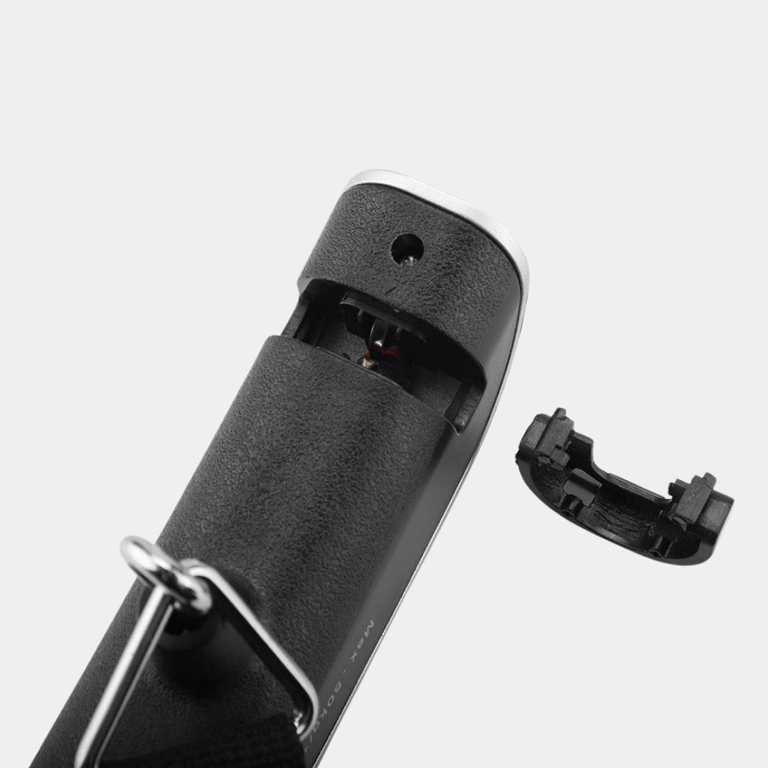 Follow the supplied battery instructions